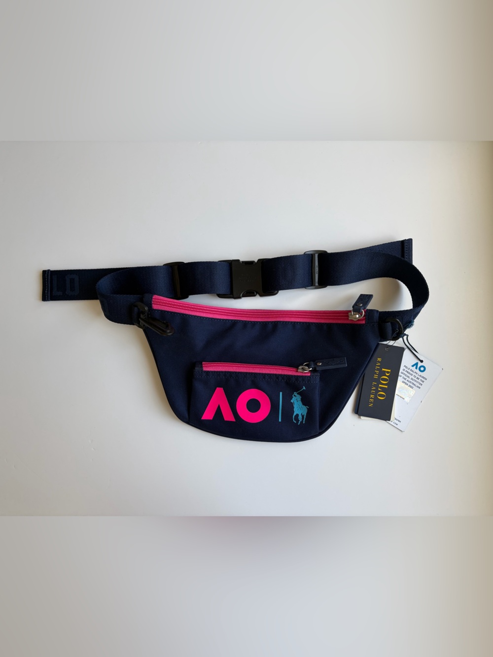 Polo by Ralph Lauren Navy Belt Bag